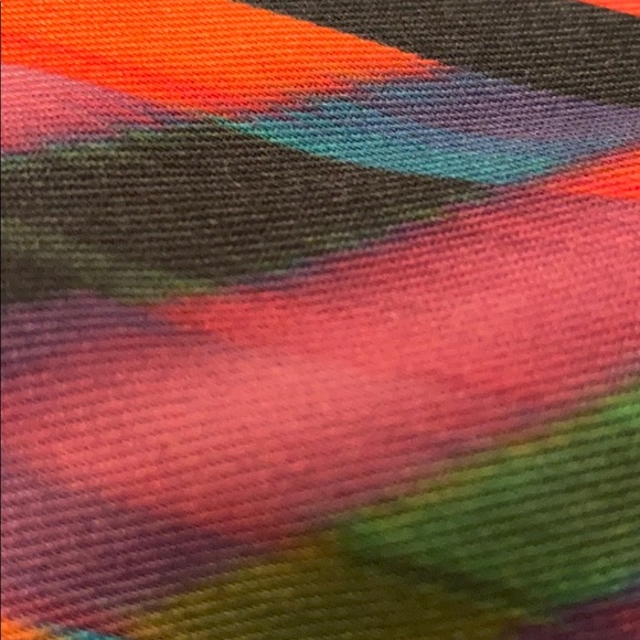 Lala Berlin mini skirt purple Ethno Bright Caladan Sz. XS Boho Twill Tribal - Picture 11 of 12